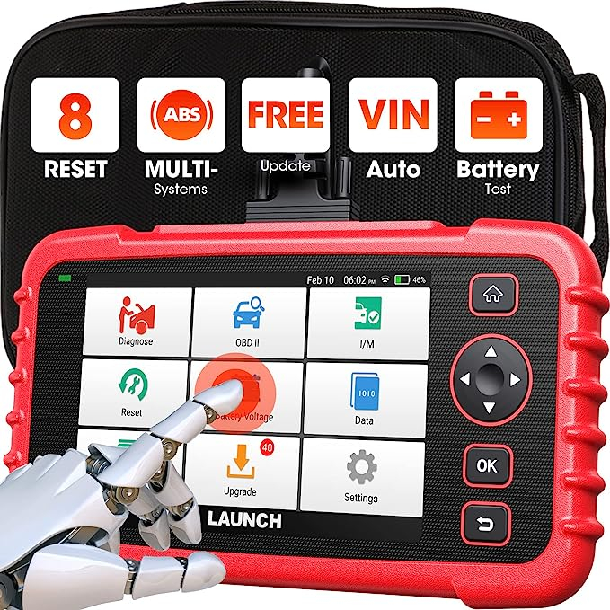 สินค้าอยู่ไทย- LAUNCH OBD2 Scanner,2023 Newest CRP129X Elite Scan Tool, 8 Reset TPMS/Oil/EPB/SAS/BMS