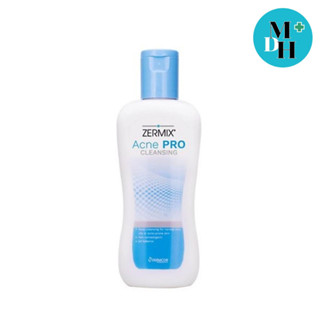 Zermix Acne Pro Cleansing 120 ml เซอร์มิกซ์ แอคเน่ โปร คลีนซิ่ง เจลล้างหน้า  สำหรับสิวอุดตันและสิวอักเสบ  (18325)