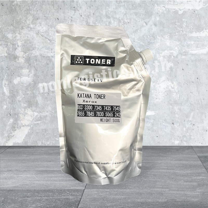 หมึกเติมXerox 500กรัม(bk)Workcentre WC 7525 7530 7535 7545 7556 Chip For Xerox 7830 7835 7845 7855 7