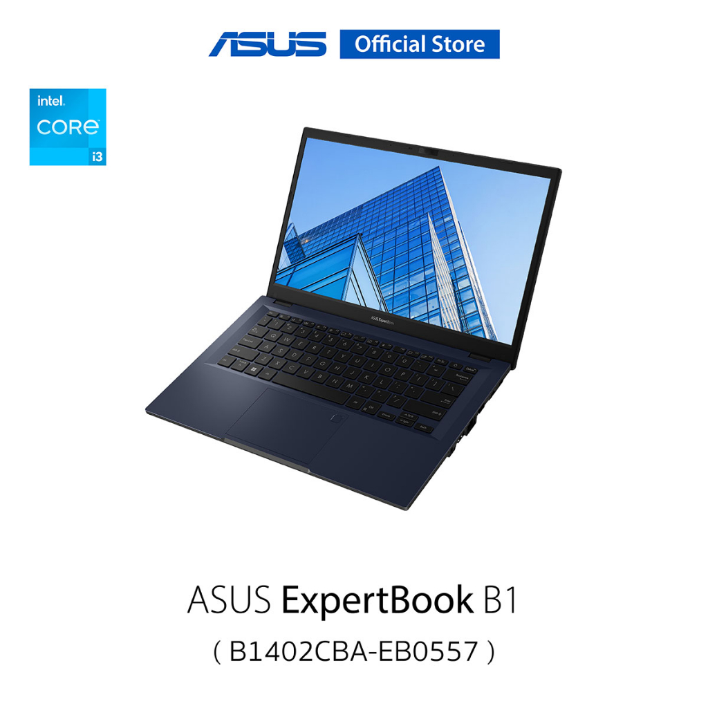 ASUS Expertbook B1 (B1402CBA-EB0557), 14" Full HD (1920x1080), Intel Core i3-1215U, 8GB DDR4 on boar