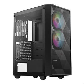 COMPUTER CASE ( เคสคอมพิวเตอร์ แบบเปล่า ๆ ) ANTEC NX270 TG RGB ATX MID TOWER PRE INSTALLED X2 FANS