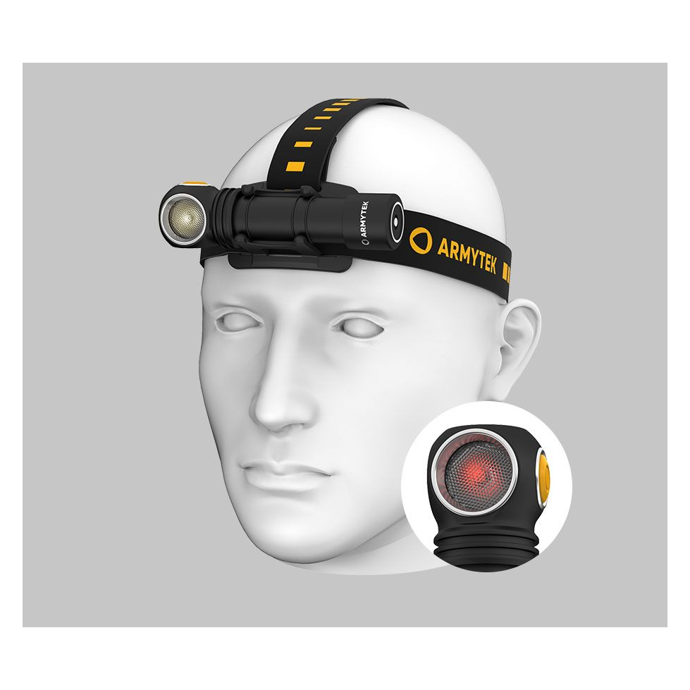 Armytek Wizard C2 WR (RED) Magnet USB (Warm Light)