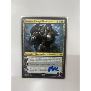 การ์ด MTG Garruk, Cursed Huntsman Magic the Gathering EDH รุ่น ELD สภาพ Nm