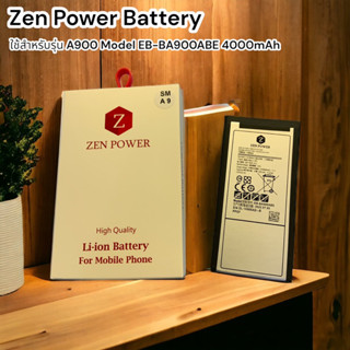 Battery zen power ใช้สำหรับรุ่น A900 Model EB-BA900ABE 4000mAh ฟรีชุดไขควง และกาวติดฝาหลัง 1 ชุด รับประกัน 1 ปี