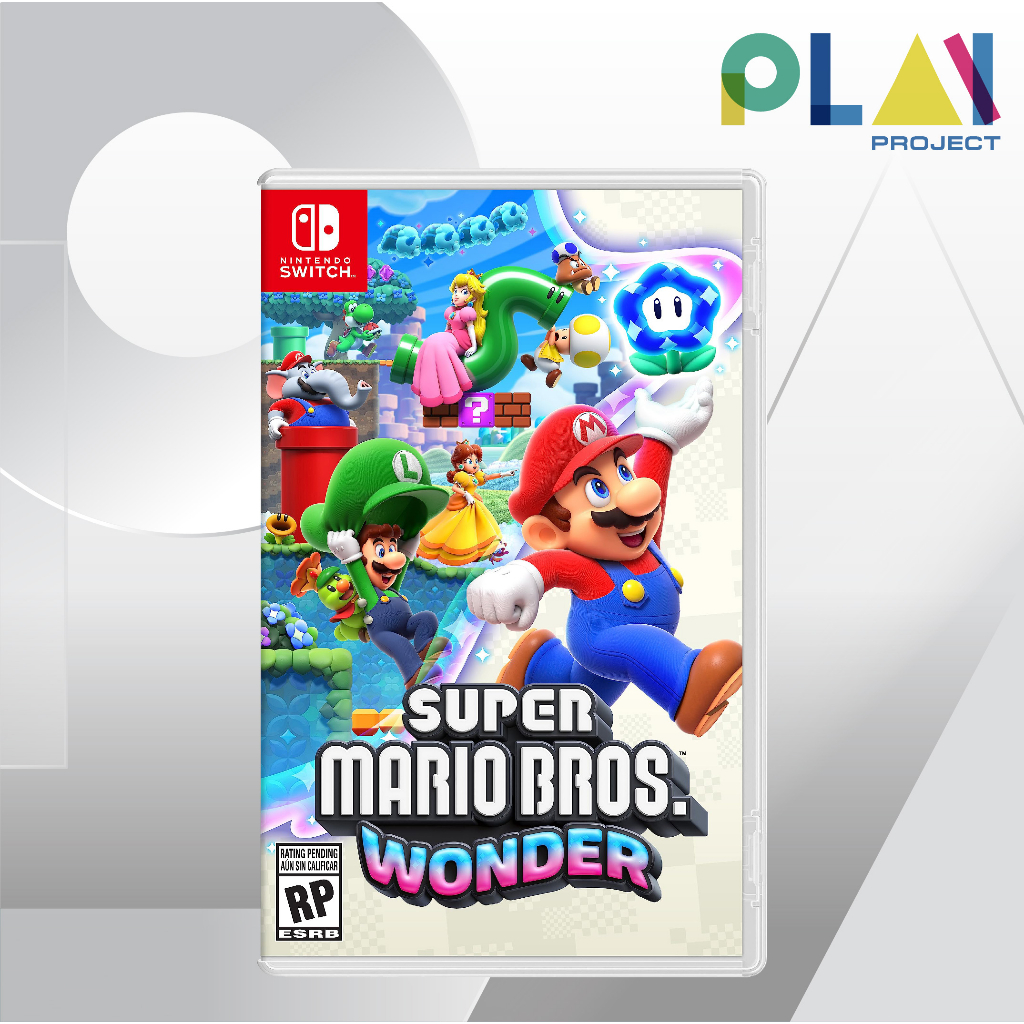 Nintendo Switch : Super Mario Bros. Wonder [มือ1] [แผ่นเกมนินเทนโด้switch]