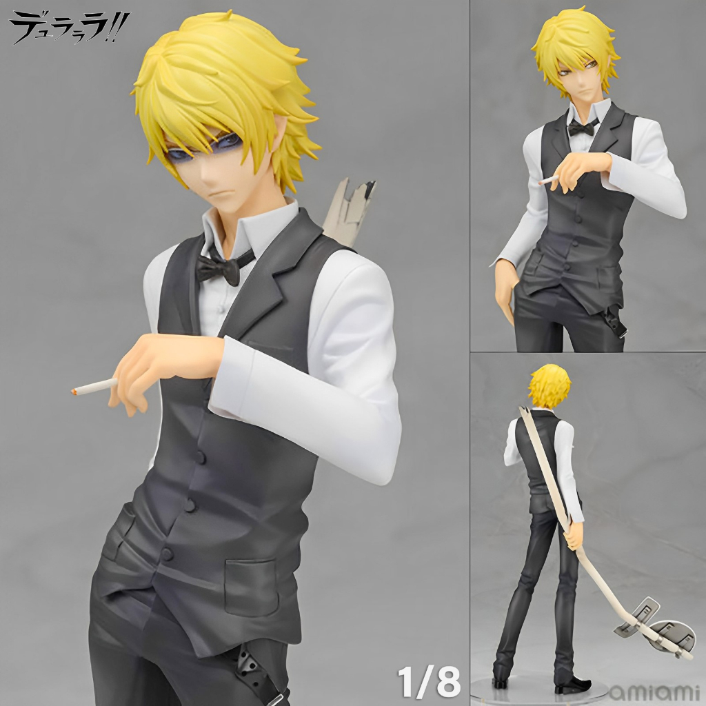 Figure ฟิกเกอร์ Durarara x2 Shou สงครามแดนสนธยา ภาค 2 Shizuo Heiwajima เฮย์วาจิมะ ชิสึโอะ 1/8 Renewa