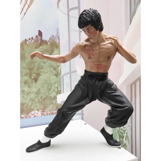 บรูซ ลี Classic Kung Fu Master Bruce Lee Legend Model Action Figure 35 cm