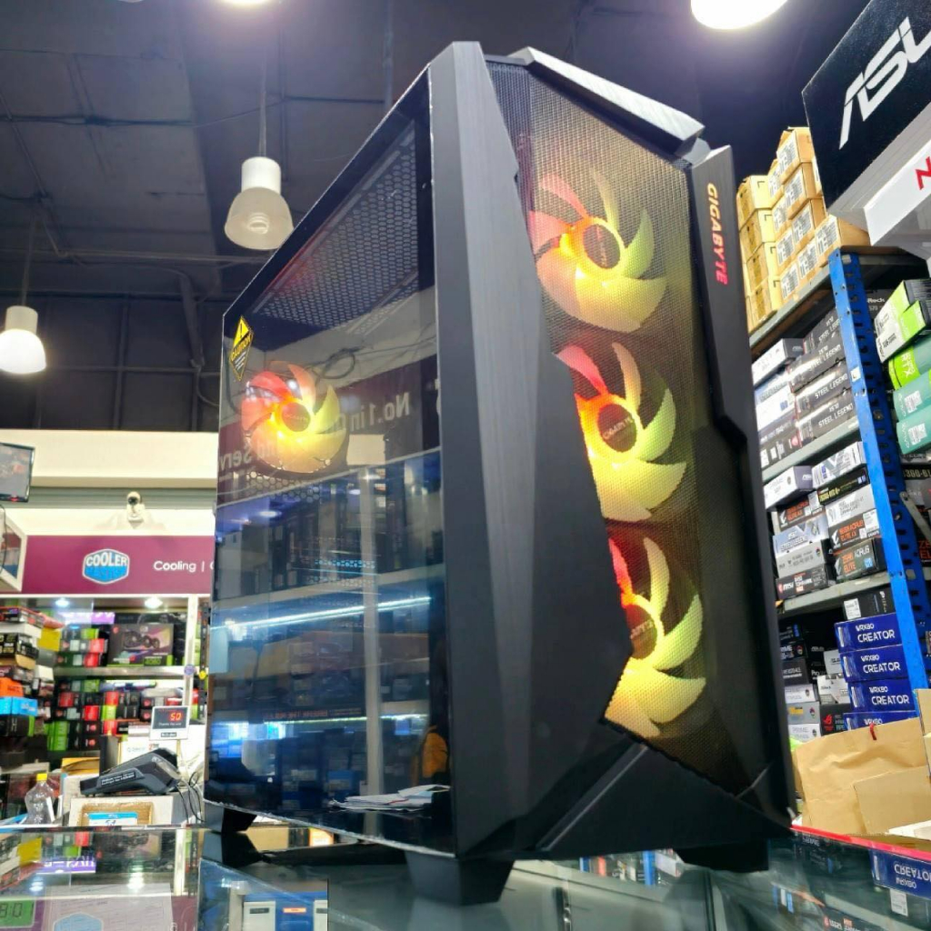 GIGABYTE C301G GLASS BLACK CASE