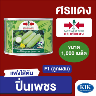 เมล็ดพันธุ์ ศรแดง BIG แฟง ปิ่นเพชร 1,000 เมล็ด กระป๋อง ขนาด 1 กิโลกรัม