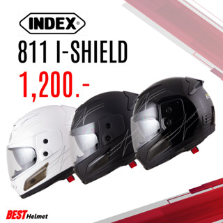 หมวกกันน็อค 811 i-Shield มีแว่นด้านใน ราคาถูก 1,200.-