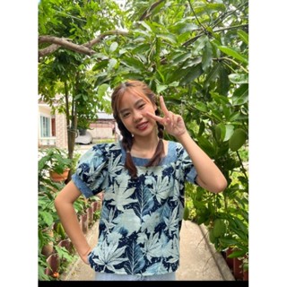เสื้อผ้าสาลูสองชั้น อก40"