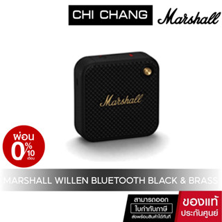 [New Arrival] MARSHALL Willen Black and Brass - ลำโพงบลูทูธ ลำโพงพกพา ลำโพง marshall