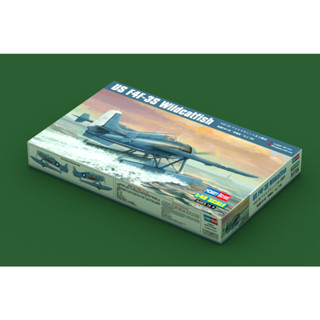 พลาสติก โมเดล ประกอบ HOBBYBOSS สเกล 1/48 F4F-3S Wildcatfish (81729)