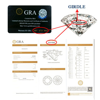 GRA Certified Mois Moissanite Cushion CU 7x7mm - 2.0cts ( White D-Color, VVS1, Excellent Cutting)