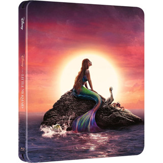 [แผ่นหนังลิขสิทธิ์แท้] Disneys The Little Mermaid  Steelbook (กล่องเหล็ก) [4K Ultra HD + Bluray]