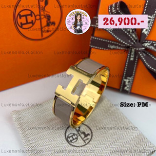 👜: New!! Hermes Clic Clac H Bracelet 2 cm. PM ‼️ก่อนกดสั่งรบกวนทักมาเช็คสต๊อคก่อนนะคะ‼️