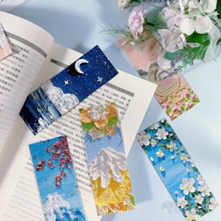 ที่คั่นหนังสือ 32 ชิ้น ที่คั่นหนังสือลายรูปวาดดวงจันทร์ Bookmark