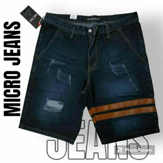 MICRO JEANS มือหนึ่งมีเอว28-36"ยีนส์ขาสั้นชาย