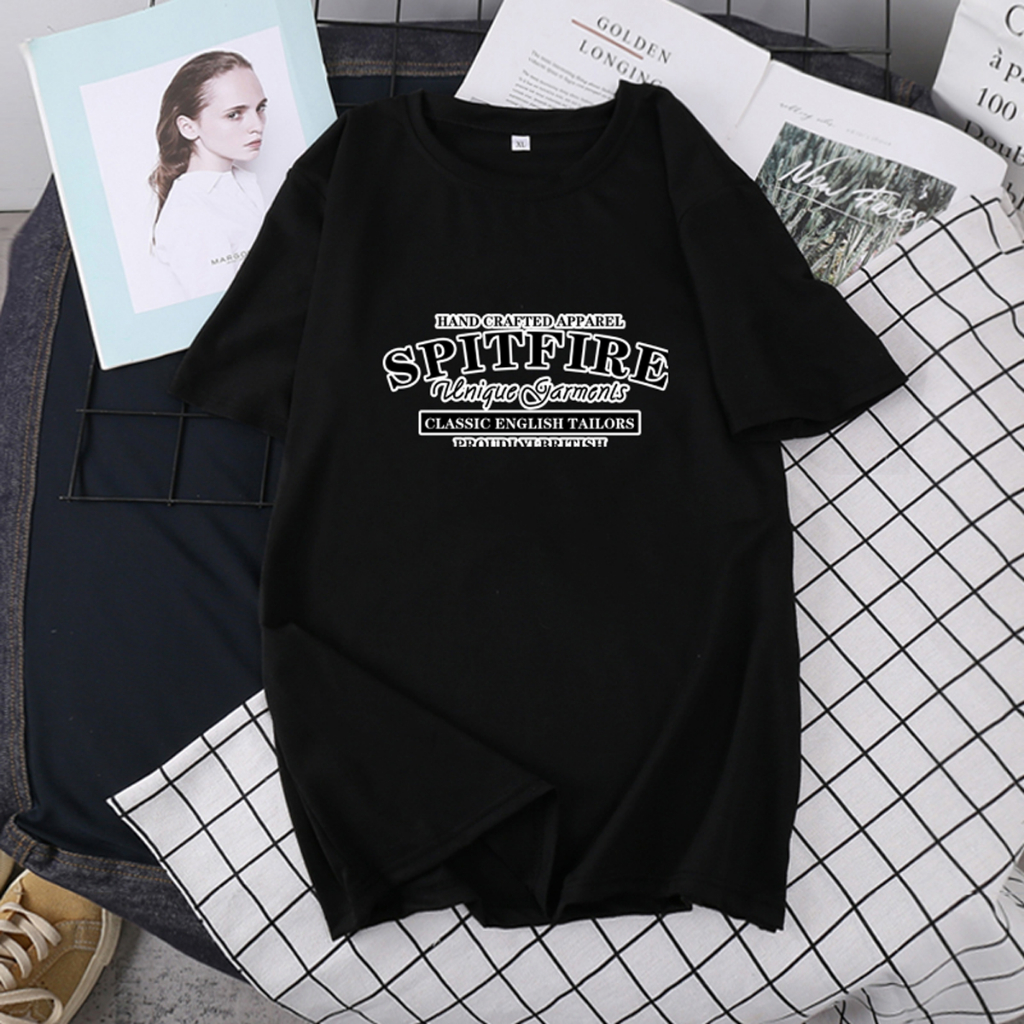 BK-663-SHORT เสื้อยืดแขนสั้น มี 10 สี ให้เลือก รูปที่ 4