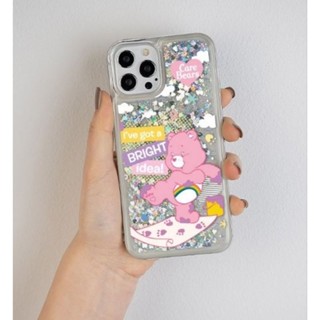 ★★พร้อมส่ง/ของแท้★★ For i13pro Care Bears Paint glitter case