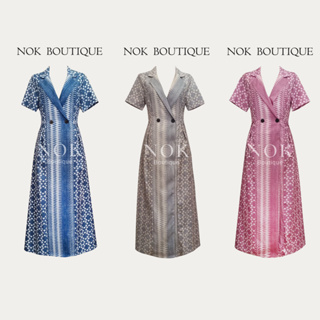 TD064,TD065,TD071-Collection- ผ้าไทย (NokkyDressy)