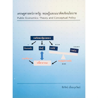 [ศูนย์หนังสือจุฬาฯ]9786165519359 เศรษฐศาสตร์ภาครัฐ :ทฤษฎีและแนวคิดเชิงนโยบาย c112