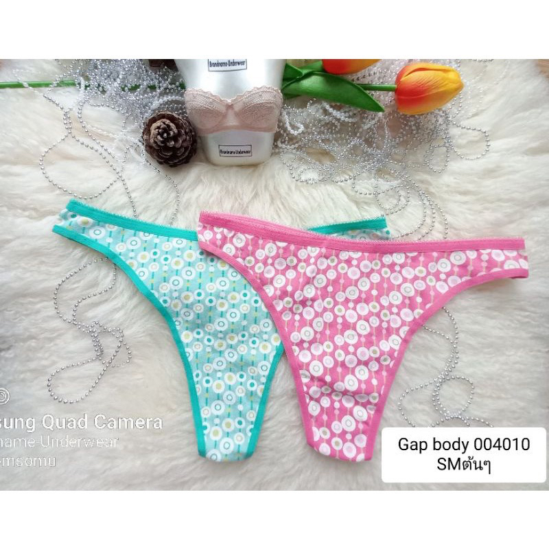 G@p body Size XS,S,M,L,XL,2XL ชุดชั้นใน/กางเกงใน ทรงจีสตริง G-string 004010