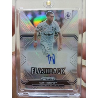 การ์ดลายเซ็นต์ คลินต์ เดมป์ซีย์ รัน /99 PANINI PRIZM - CLINT DEMPSEY Auto พานินี่ ปริซึม ฟุตบอล ของสะสม CARD FLASHBACK