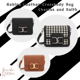 [Preorder] ✈️🇸🇬 กระเป๋า Gabine Leather Crossbody Bag