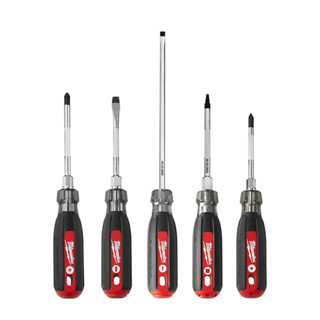 ชุดไขควง Milwaukee 5pc Cushion-Grip Screwdriver Set