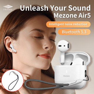 Mezone GT01 หูฟังบลูทู ธ TWS หูฟังไร้สาย ลดเสียงรบกวน น้ำซึมผ่าน หูฟังสำหรับเล่นเกม