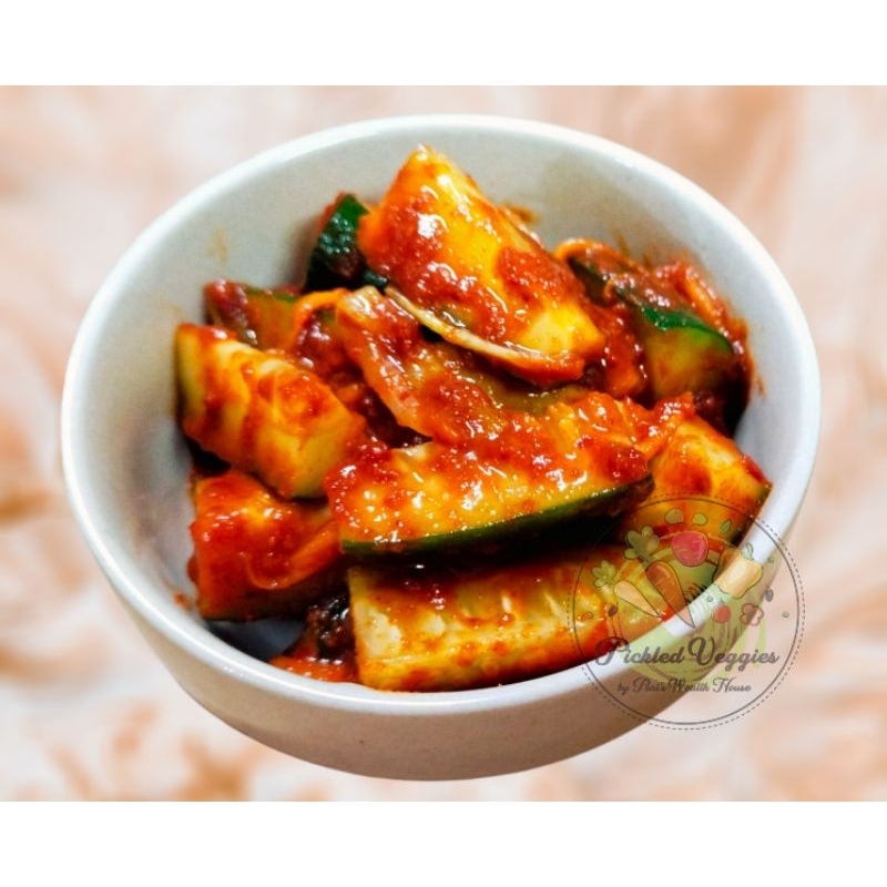 กิมจิแตงกวาญี่ปุ่น ไม่มีไส้แตงกวา- กิมจิแตงกวา Homemade มี 2 ขนาด
