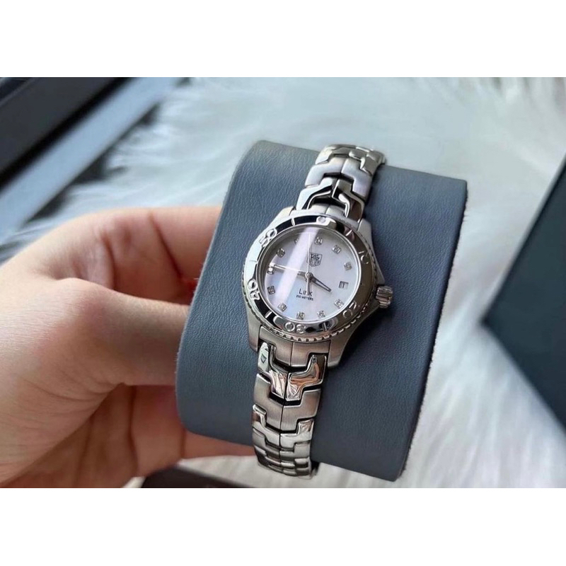 Tag Heuer Link Diamond Mother of Pearl Dial Lady Size (รุ่นยอดนิยม)