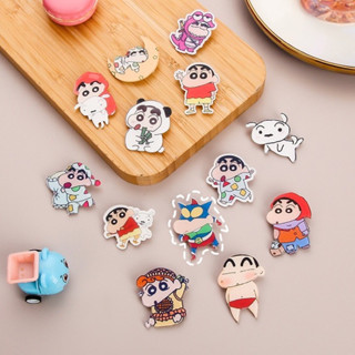 (พร้อมส่ง) เข็มกลัดลายการ์ตูนชินจัง Shinchan น่ารัก สไตล์เกาหลี ญี่ปุ่น ติดกระเป๋า ติดเสื้อ ติดหมวก