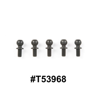 TAMIYA 53968 5x5mm HARD HEX HEAD BALL HEAD CONNECTOR (5PCS.)