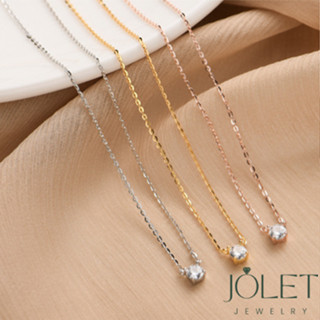 jolet สร้อยคอน่ารัก สร้อยคอแฟชั่น necklace ไม่ลอกไม่ดำส่ไปเที่ยวใส่อาบน้ำได้