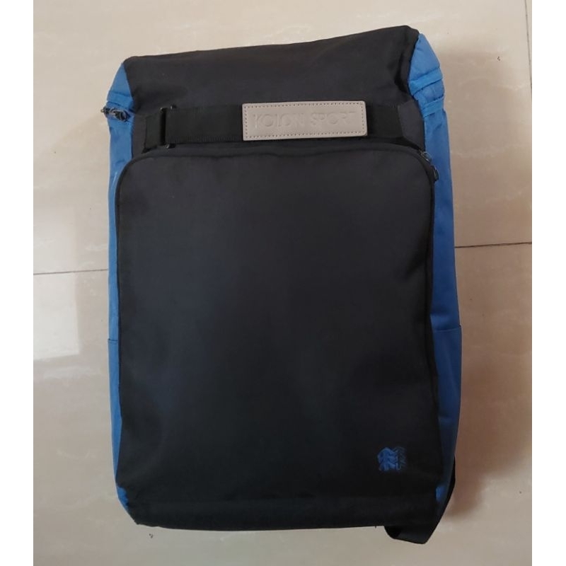 กระเป๋าเป้ notebook Kolon sport สีดำน้ำเงิน