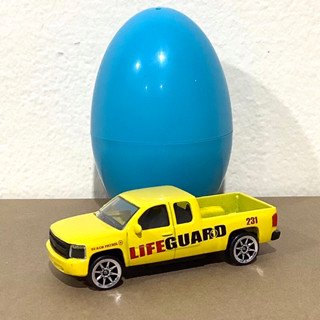 Majorette Chevrolet Silverado ลาย Life Guard ของใหม่ ในไข่