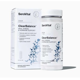 Serovital ClearBalance skin,stress 120 capsules ของแท้ 100% ราคาโปรถูกมาก