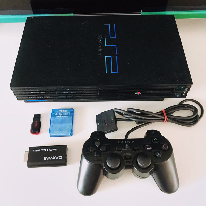 เครื่องเกม PS2 สภาพดี (มือ2)
