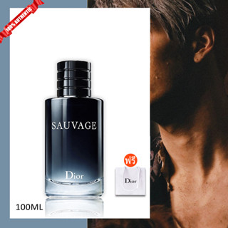 น้ำหอม 💯ของแท้ Dior Sauvage Eau De Toilette EDT/EDP 100ML 🔥ซื้อ 1 แถม 1 เทสเตอร์ขนาด🔥 น้ำหอมผู้ชาย