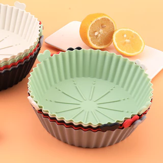 *พร้อมส่ง* Silicone tray ซิลิโคนรองหม้อทอดไร้น้ํามัน รองหม้ออบ ทนความร้อนสูง ใช้ซ้ําได้ Foodgrade อเนกประสงค์
