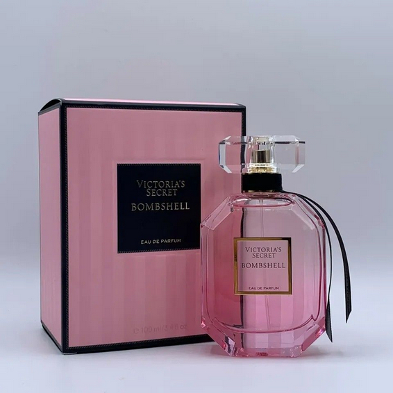 victoria secret Bomb shell 100 ml. วิคตอเรียซีเคร็ต บอมเชลล์ กล่องซีล น้ำหอมแท้ 100%