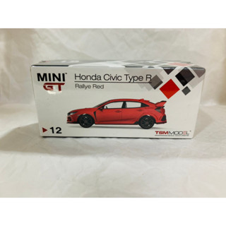 1:64 Honda Civic Type R (FK8) 12 Rallye Red Alloy Metal Toy Cars Diecast Model Car For Kids Gift Hot