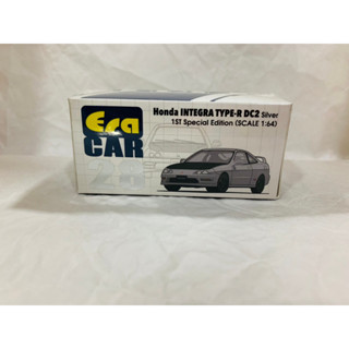 Era Car 28 Honda Integra Type-R DC2 Launch Edition Silver Sealed 1:64