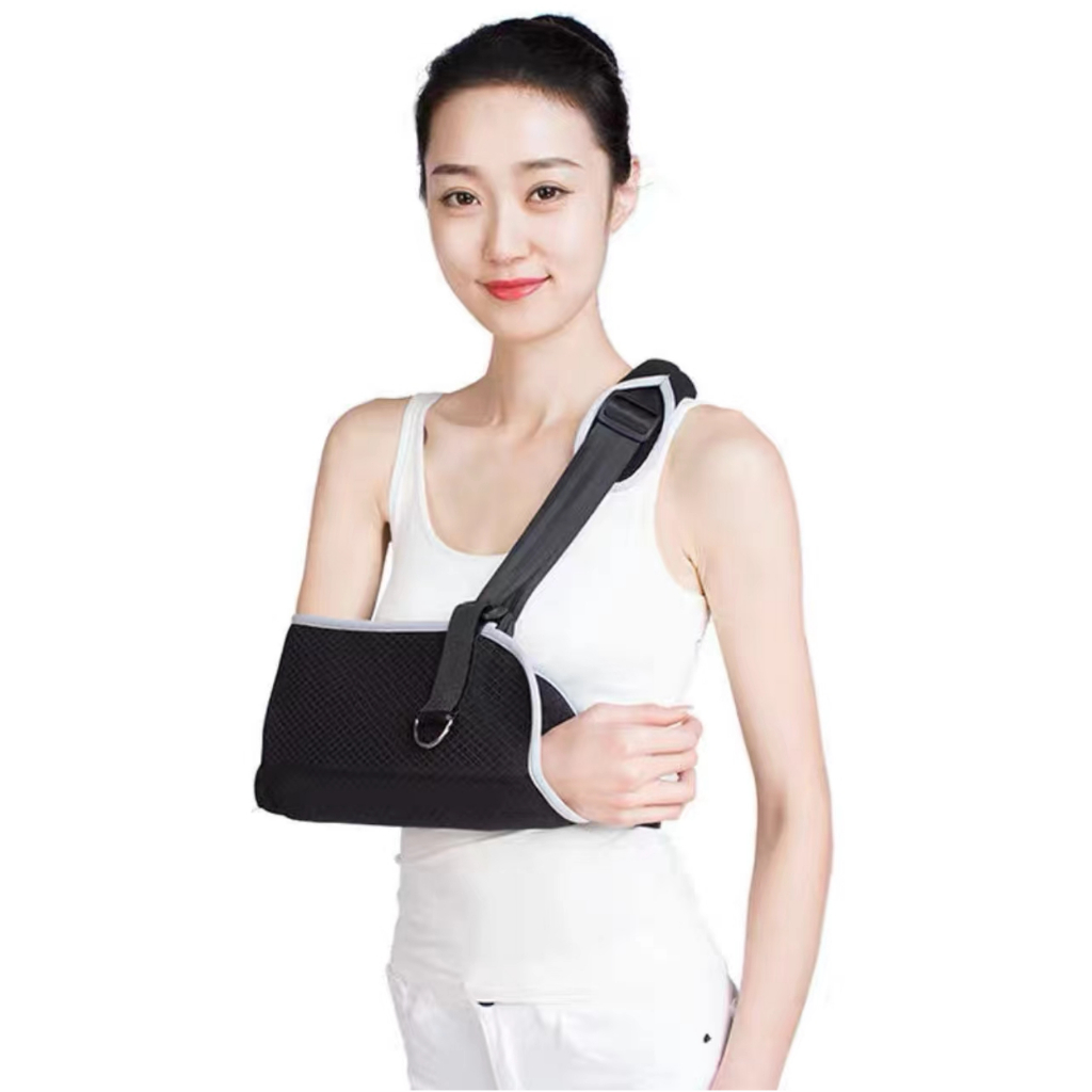 ผ้าคล้องแขน ช่วยในการพยุงแขน (Arm sling)