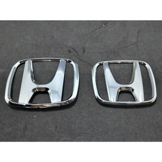 LOGO HONDA( แพ็คคู่ราคาพิเศษ) โลโก้ฮอนด้าหน้ากระจัง+โลโก้ฝากระโปรงหลัง HONDA CITY ปี 2012-2013