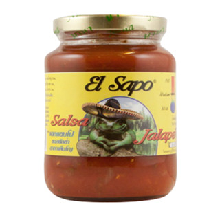 Jalapeno Salsa El Sapo 350 G./ฮาลาปิโน ซัลซ่า เอล ซาโป 350 ก.