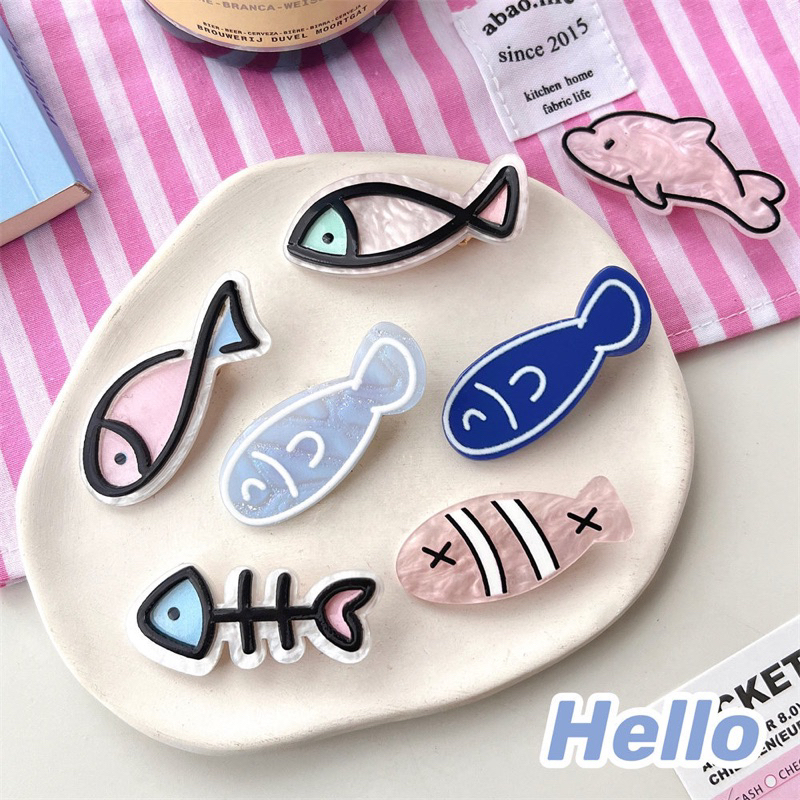Cute 160 กิ๊บติดผม กิ๊บหนีบผมปลาน้อยน่ารัก