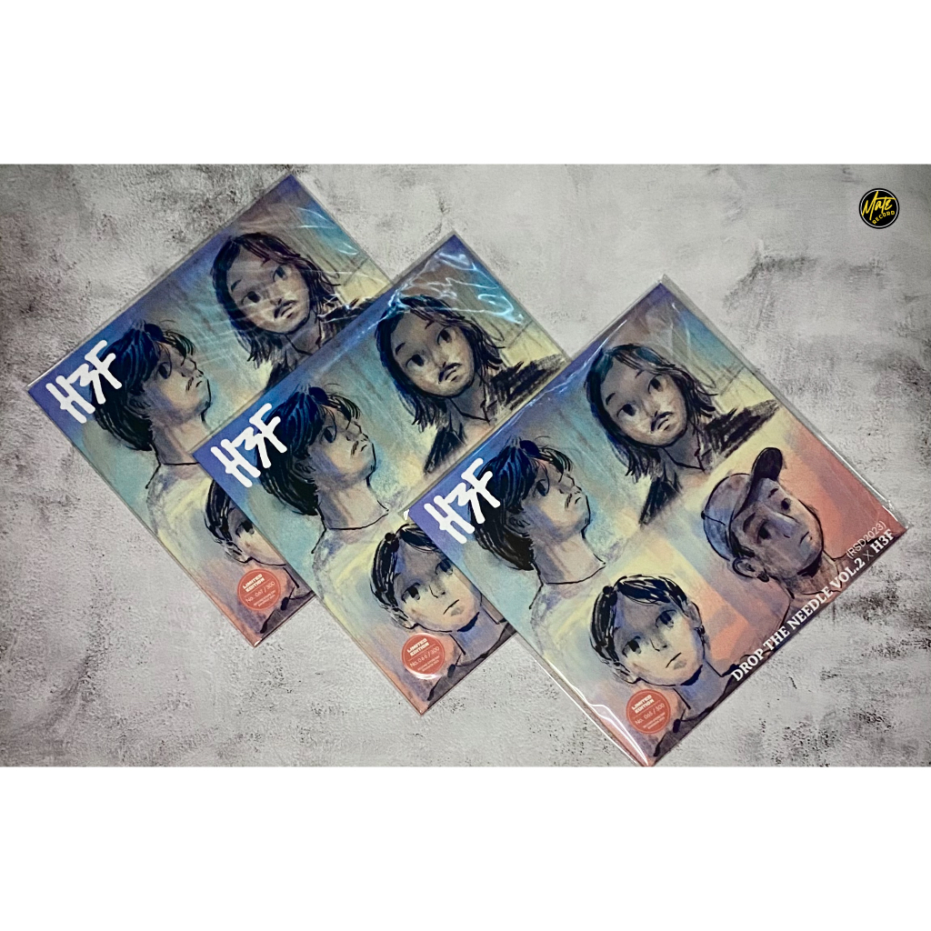 แผ่นเสียง H3F Aqua Blue Vinyls